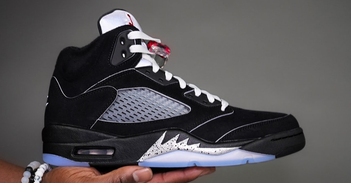 Jordan 5 Retro OG PS 'Black Metallic Reimagined' - Air